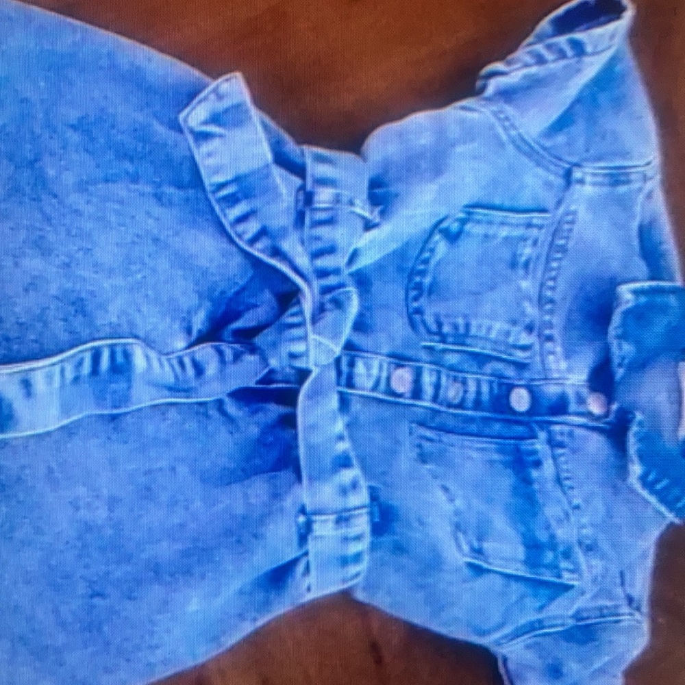 Girls jean dress